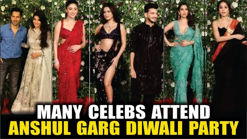 Varun Dhawan, Jacqueline, Shivangi, Jasmin, Munawar, Nushrat & More Attend Anshul Garg Diwali Party