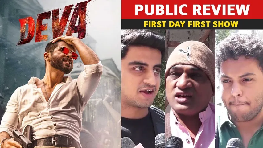 DEVA MOVIE PUBLIC REVIEW | Public Reaction | Shahid Kapoor l Pooja Hegde