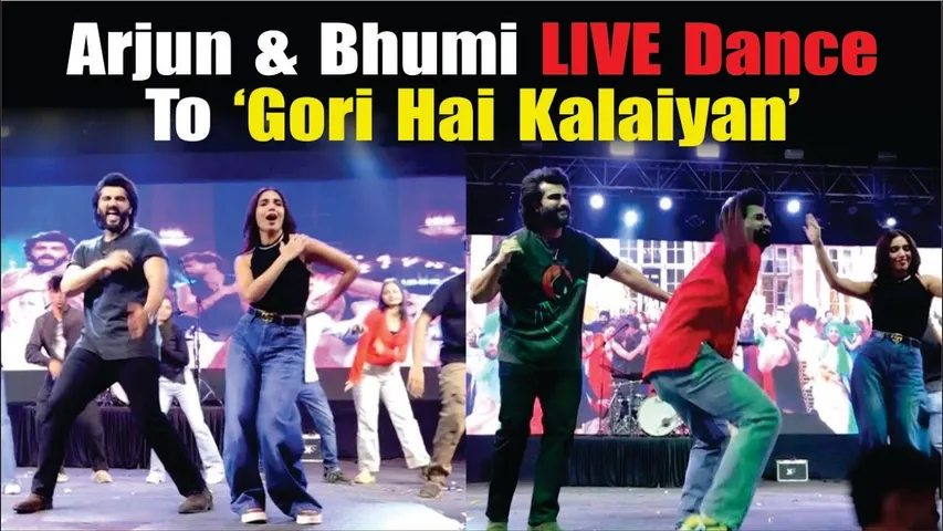 Arjun Kapoor and Bhumi Pednekar LIVE Dance Performance to ‘Gori Hai Kalaiyan’ | MERE HUSBAND KI BIWI