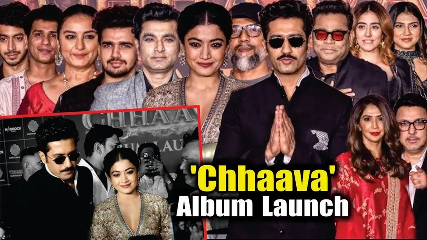 'Chhaava' Music Album Launch | Vicky Kaushal | Rashmika Mandanna | A R Rahman | Laxman Utekar