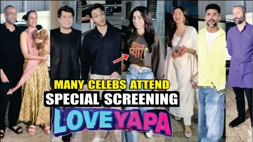 Loveyapa | Special Screening | Khushi Kapoor, Junaid Khan, Zara Khan, Vedang Raina & Many More