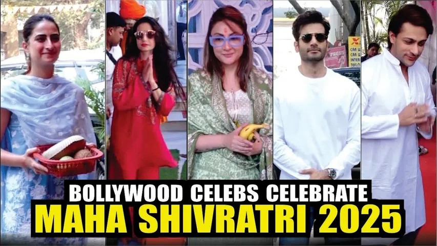 BOLLYWOOD CELEBS CELEBRATE MAHA SHIVRATRI 2025 | PALAK TIWARI, AMEESHA PATEL,URVASHI DHOLAKIA & More