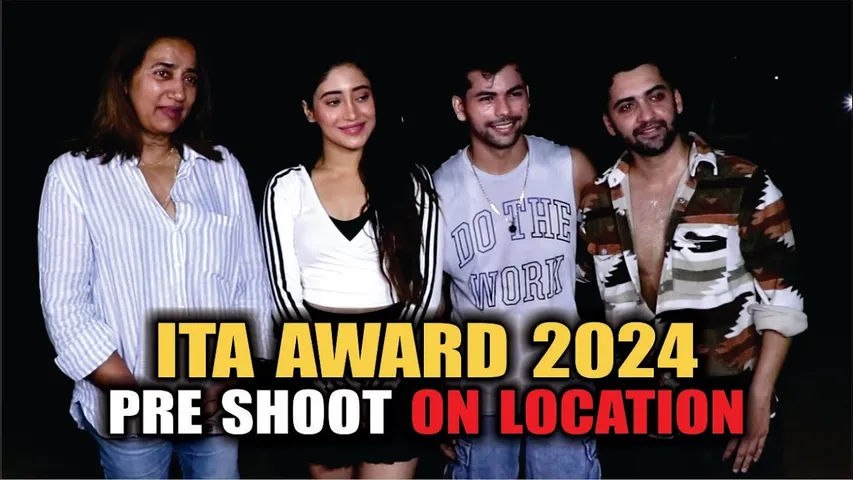 ITA AWARD 2024 | PRE SHOOT | SIDDHARTH NIGAM, SHIVANGI JOSHI, SHASHI & ANU RANJAN FOR PRE SHOOT