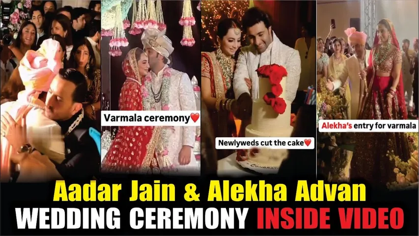 Aadar Jain Wedding INSIDE VIDEO | Ranbir Kapoor, Alia Bhatt, Kareena Kapoor, Rekha, Saif Ali Khan