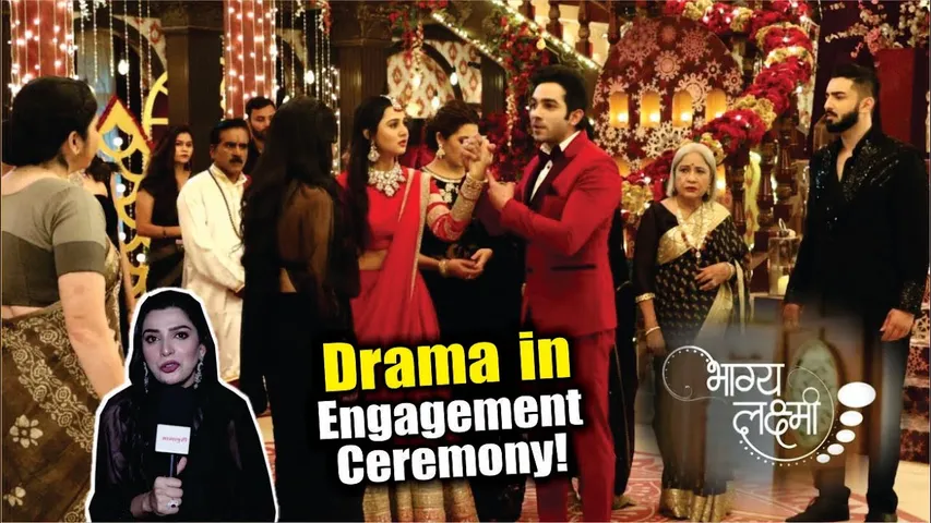 Bhagya Lakshmi | On Location | Anushka Ne Shalu-Aayush Ki Engagement Mein Kiya Bada Bawal, BIG DRAMA
