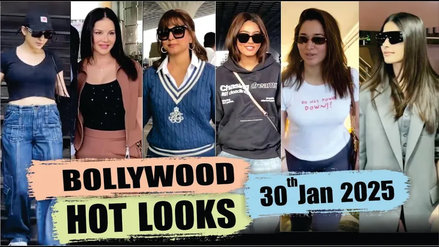 Bollywood Actress Hot Look | Sara Ali | Sunny Leone | Pooja Hedge | Malaika | 30th Jan 2025 | 10 Pm