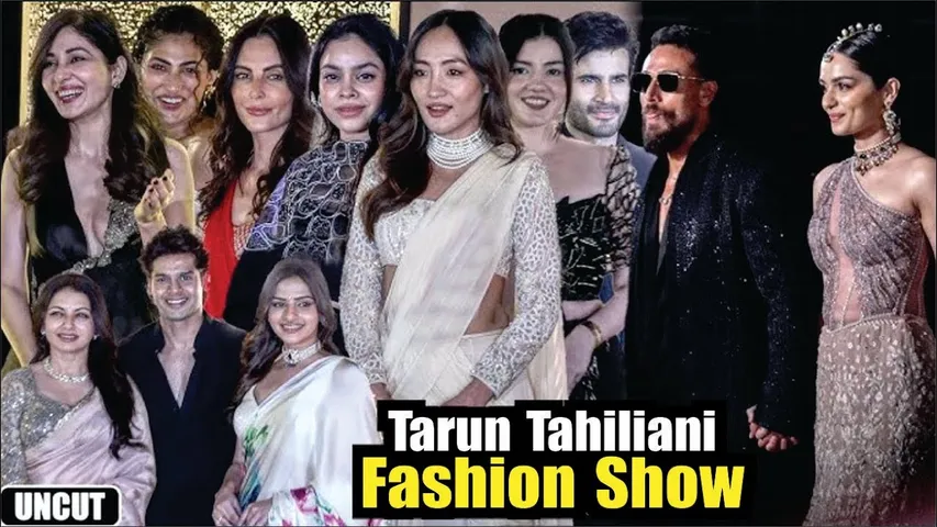 Tarun Tahiliani Fashion Show | Tiger Shroff, Manushi Chhillar, Chum Darang, Karan Tacker & More