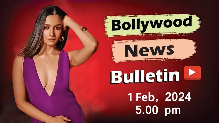 Bollywood Latest News | Alia Bhatt | Khushi Kapoor| Pooja Hegde| 1st Feb 2025 | 5 Pm