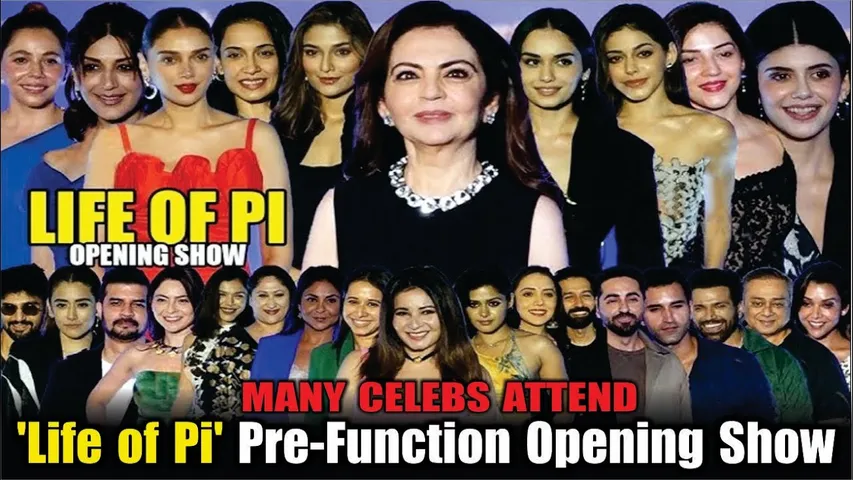 'Life of Pi' Pre-Function Opening Show | Nita Ambani, Aditi Rao, Ayushmann, Sonali,Manushi chhillar