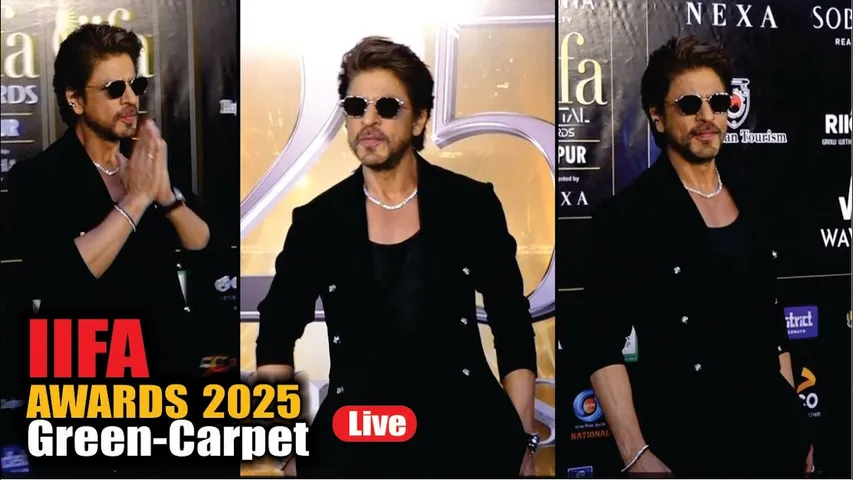 Shah Rukh Khan Grand Entry at IIFA Awards 2025 l IIFA Awards 2025 | IIFA Awards 2025 Green Carpet