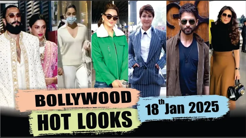 Bollywood Actress Hot Look | Deepika Padukone | Kiara Advani | Urvashi Rautela | 18 Jan 2025 | 10 Pm