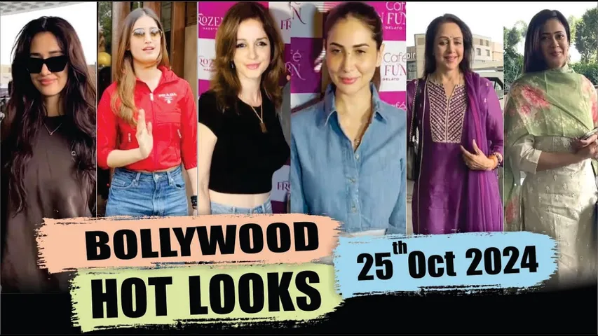 Bollywood Actress Hot Look | Kiara Advani | Disha Patani | Rasha Thadani | 25th Oct 2024 | 10 Pm