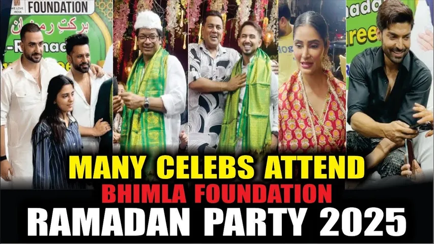 Aly Goni, Rahul Vaidya, Gurmeet Choudhary, Shaan & More Celebs at Bhamla Foundation Ramadan Party