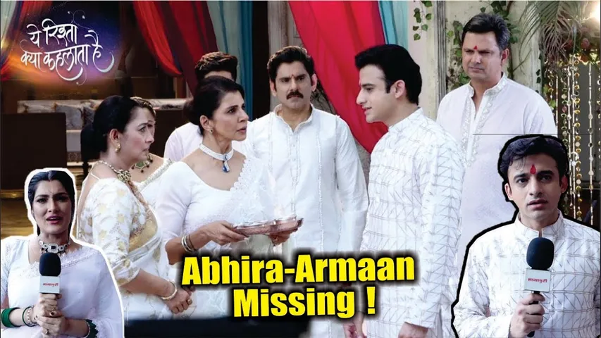 YRKKH | On Location | Armaan-Abhira Ke bina Parivar Kya Holi Manyenge, Hoil Special!
