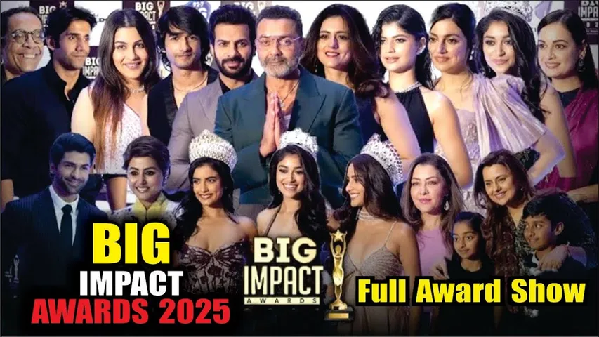 Big Impact Awards 2025 | Bobby Deol, Karanveer Mehra, Hina Khan, Divya Khosla, Yamini, Dia Mirza