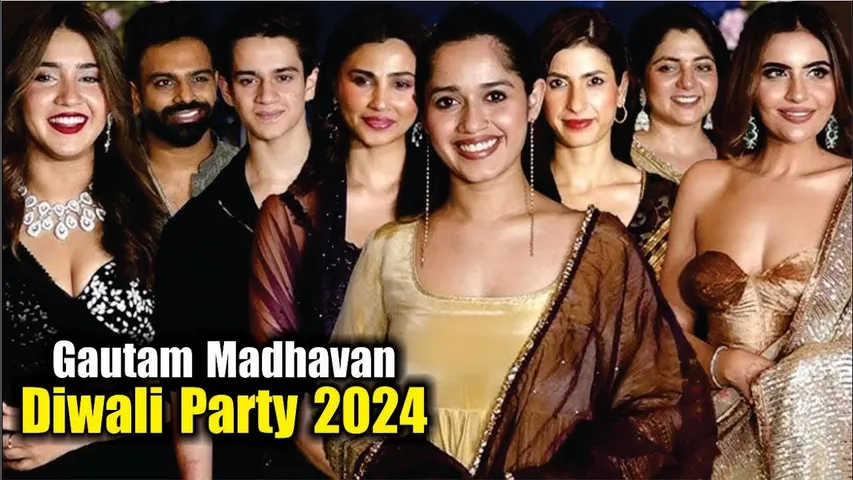 Gautam Madhavan Diwali Party 2024 | Jannat Zubair, Ayaan Zubair, Roshni Walia, Sreerama, Daisy Shah