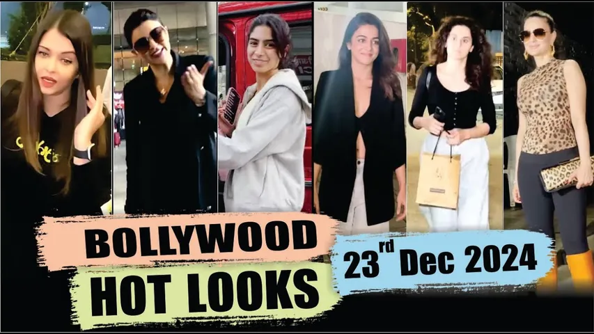 Bollywood Actress Hot Look | Aishwarya Rai | Wamiqa Gabbi | Sushmita Ssen | 23rd  Dec 2024 | 10 Pm