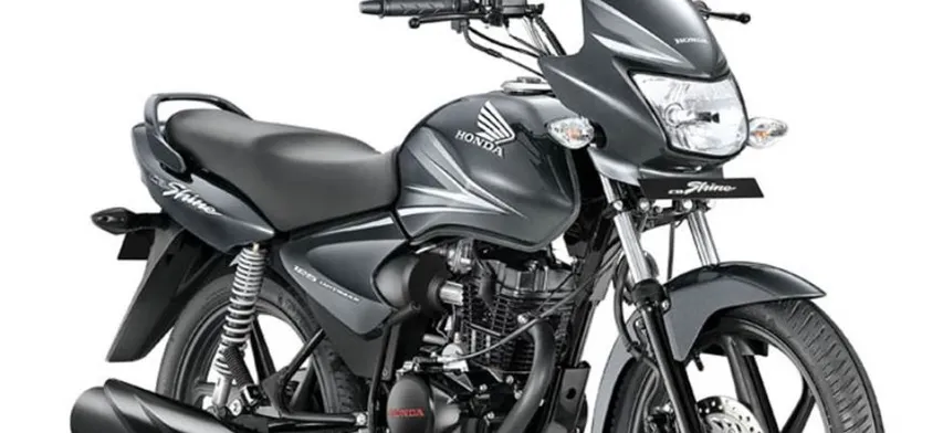Shine bike black colour cheap