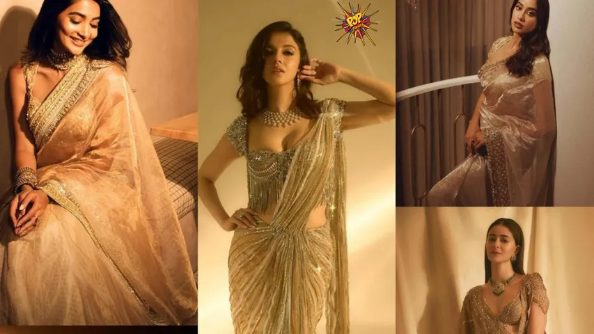 Golden Sarees