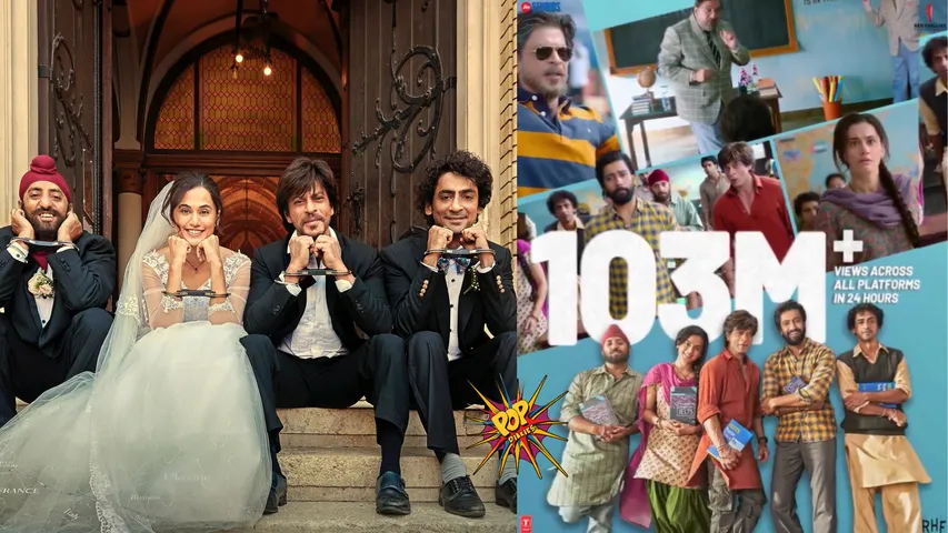 Dunki Drop 4 becomes the highest viewed trailer in 24 hrs shah rukhkhan srk.png