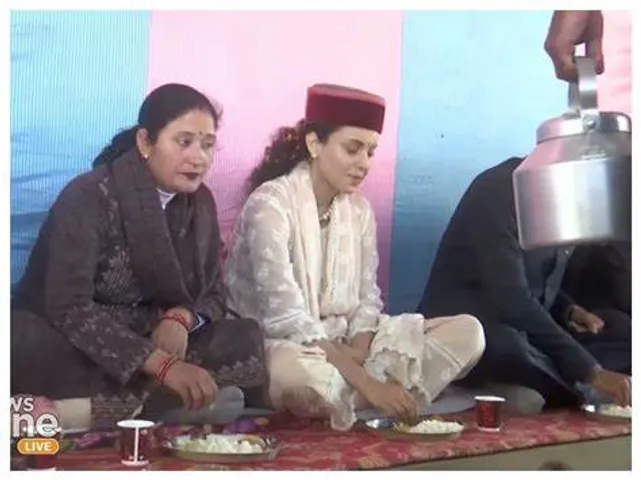 Lunch with BJP Workers