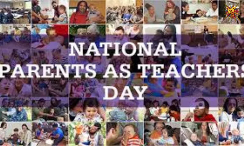 Parents are the first teachers of our lives! Happy National Parents as Teachers Day!