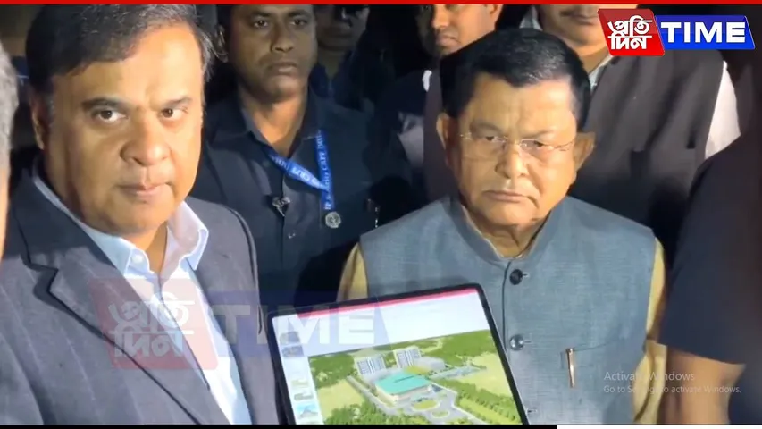 Assam CM Inspects Site for New Legislative Assembly Complex in Dibrugarh