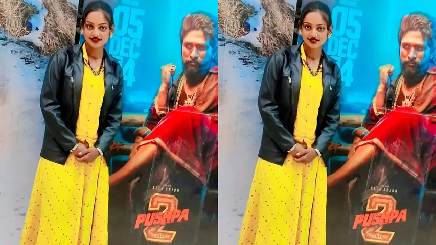 monalisa with allu arjun