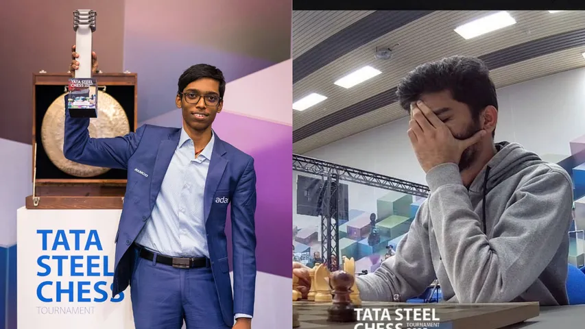 Tata Steel chess trophy