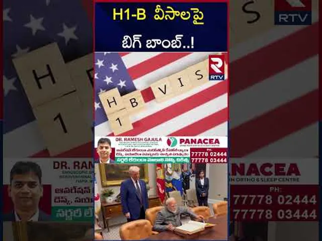 భారతీయులకు మరో షాకిచ్చిన ట్రంప్‌.. | Trump Shocking Decision On H1B Visa | RTV