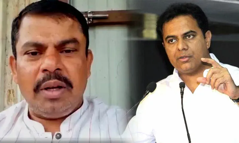 మీరు బీజేపీ ఎమ్మెల్యే కాదంటూ..రాజాసింగ్ కు కౌంటర్ ఇచ్చిన కేటీఆర్!