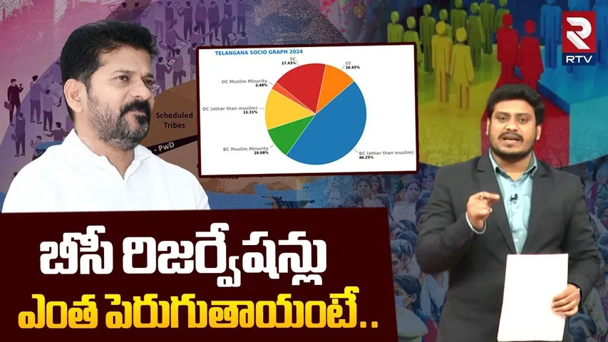 బీసీ రిజర్వేషన్లుఎంత పెరుగుతాయంటే..  | Telangana BC Reservation Latest Updates | CM Revanth | RTV