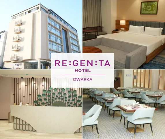 Regenta Dwarka is located just five minutes away from the Dwarkadhish Temple, one of the city's key tourist attractions. The hotel features 52 rooms and suites.