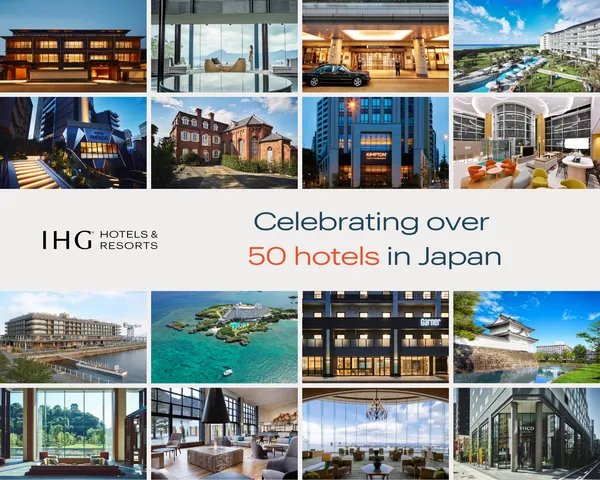 IHG Hotels & Resorts Hits 50 Open Hotels Milestone In Japan