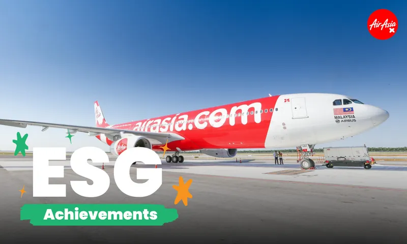 AirAsia X advances aviation sustainability performance with record ESG scores and FTSE4Good listing