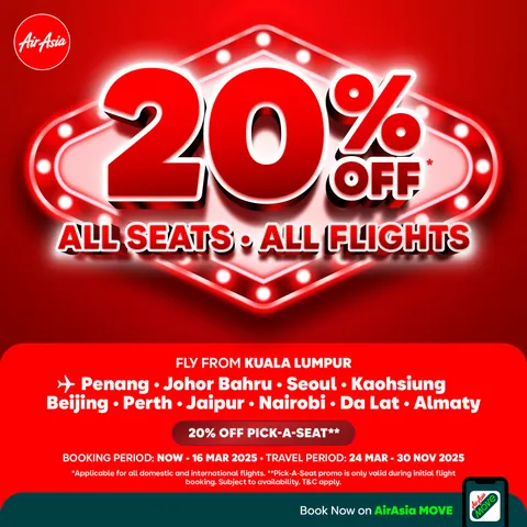 Unbeatable Savings: AirAsia's 20% Off Deal