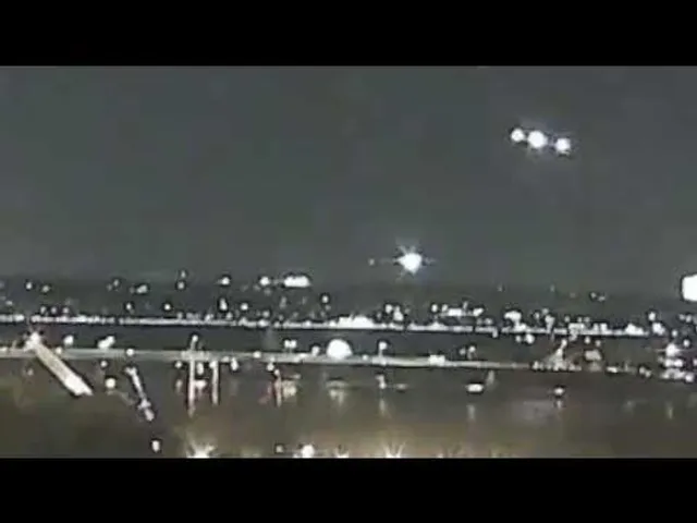 Exclusive Video of the American Airlines Crash in Washington