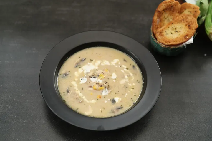Creamy Chicken and Corn Soup - YT