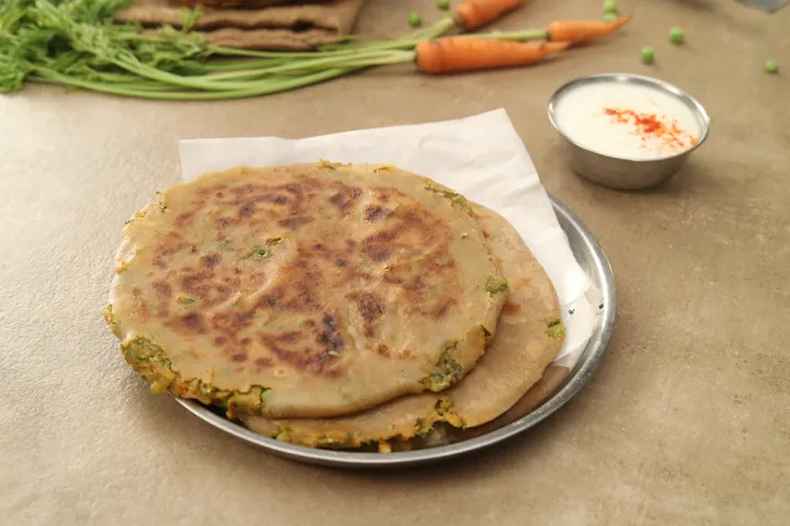 Street Style Mixed Vegetable Parantha - YT
