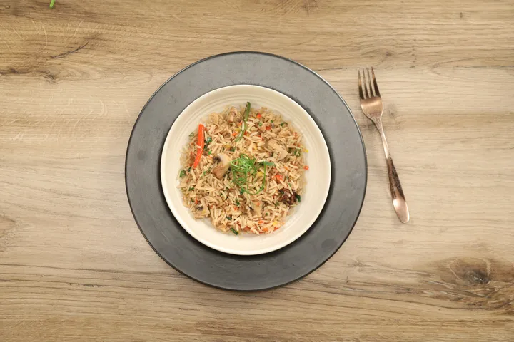 Mushroom Brown Rice