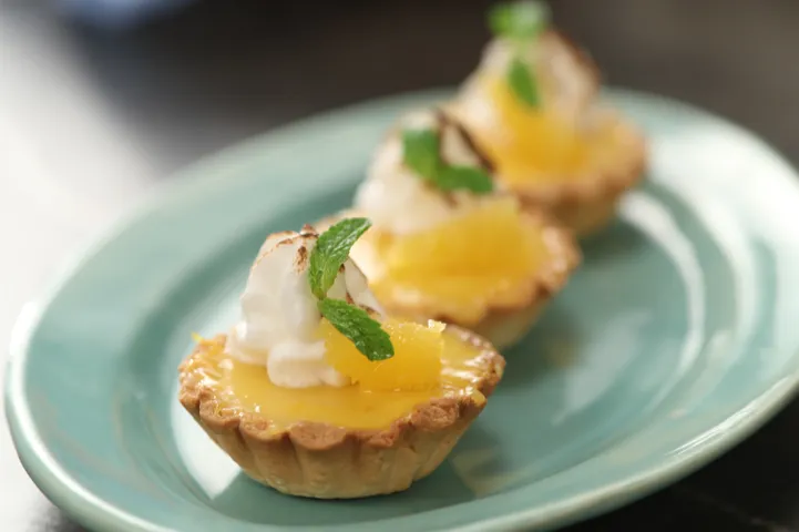 Orange Curd Tarts - YT