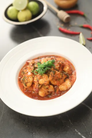 Chilli Lemon Prawns 1 - YT