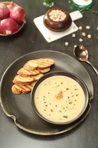 Garlic Chickpea Soup 1 - YT