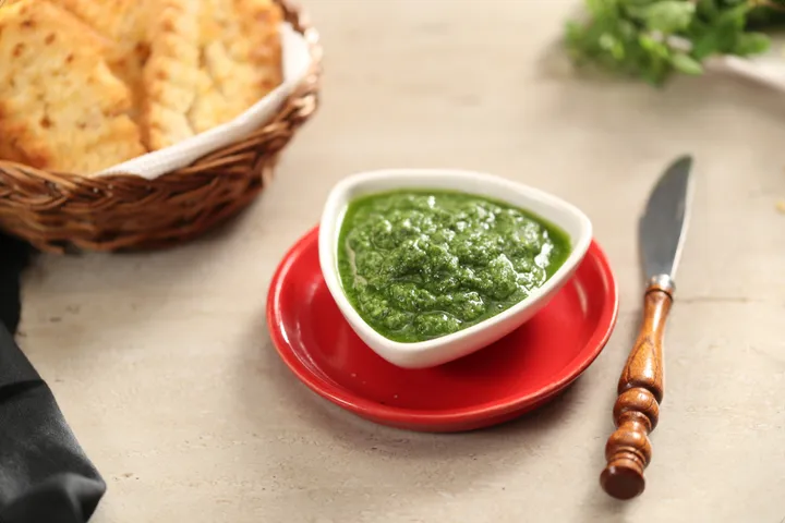Coriander Mint Pesto - YT