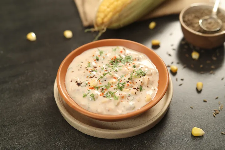 Sweetcorn Raita - YT