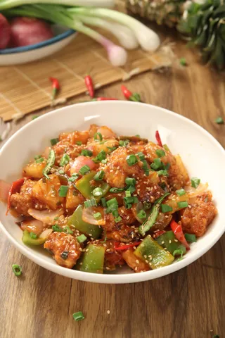 Pineapple Chilli Chicken - YT