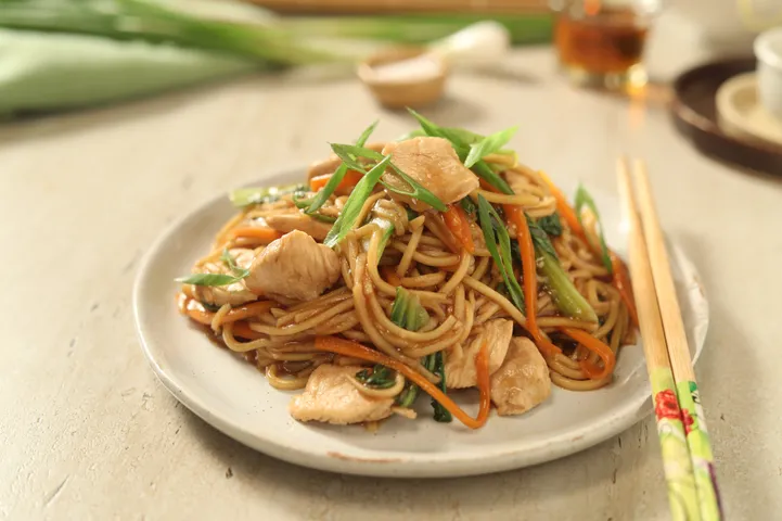 Noodles Lo Mein Style - YT