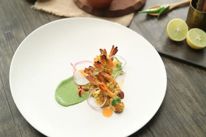 Kasundi Prawns - YT