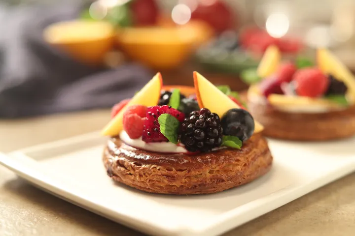 Croissant Fruit Tart - YT