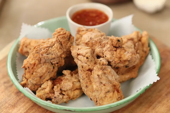 Batter Fried Chicken Wings - YT